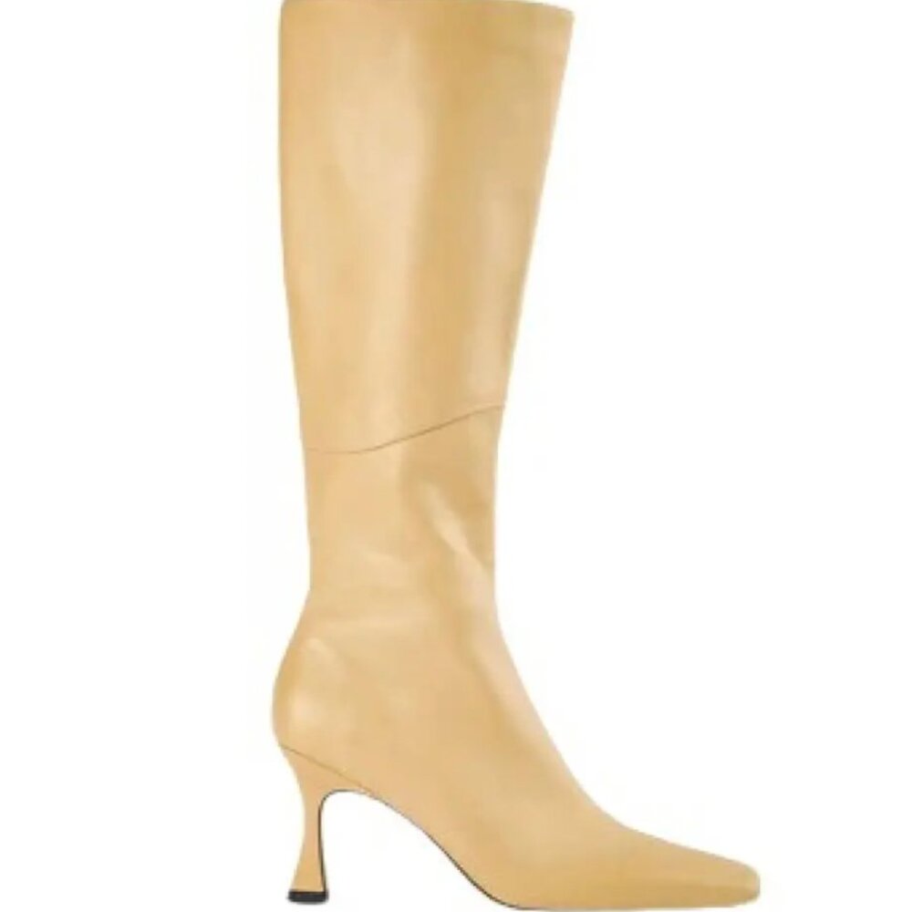 Tony Bianco Beige Fantasy Boots
